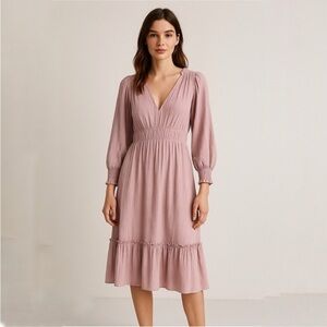 Calvin Klein Pink Midi Dress